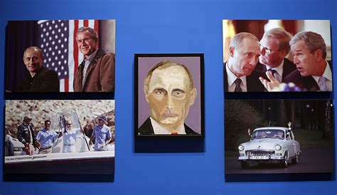 Paintings Unveil George W Bush S Softer Side Cnn Politics