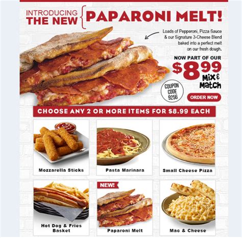 Papa Ginos Discount Coupons