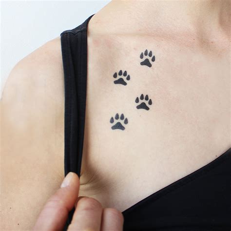 Paw Tattoo Small Dog Breed