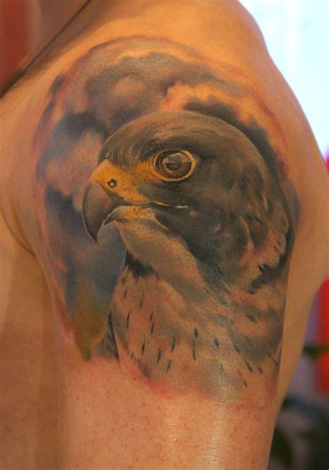 Peregrine Falcon Tattoo By Grimmy3d On Deviantart