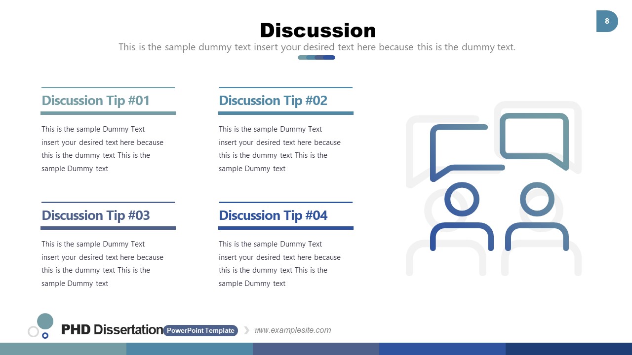 Phd Dissertation Powerpoint Template Slidemodel