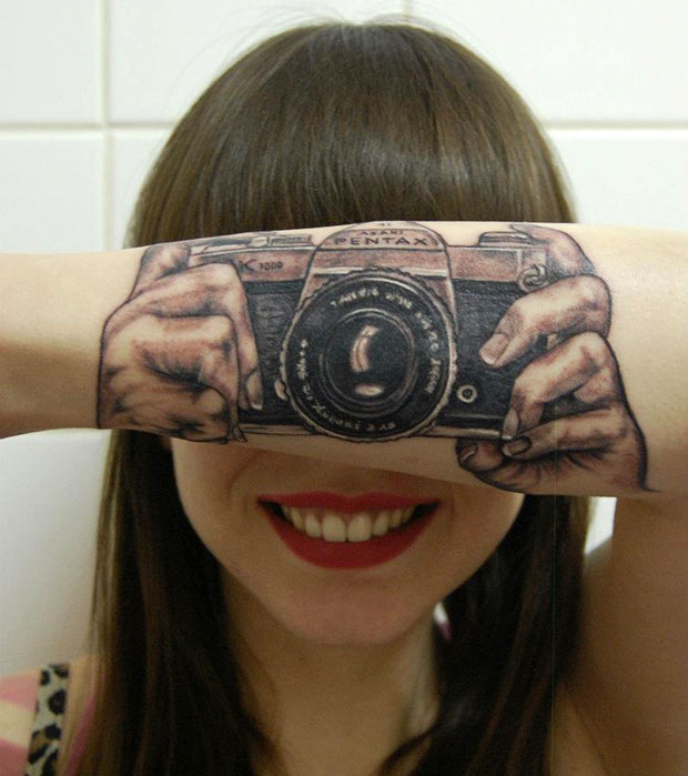 Photographer Camera Tattoos