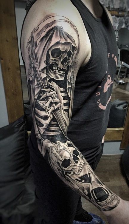 Pin By Blk Reaper On Sleeve Tattoos Snake Tattoo Ankle Band Tattoo