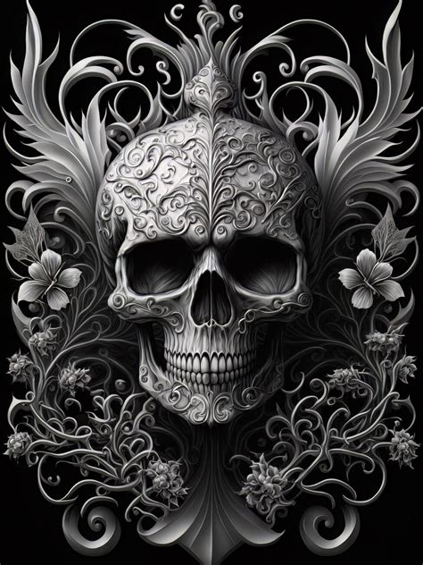 Pin By Devolder Alain On Skulls Skull Tattoo Design Skull Art Drawing Skull Artwork