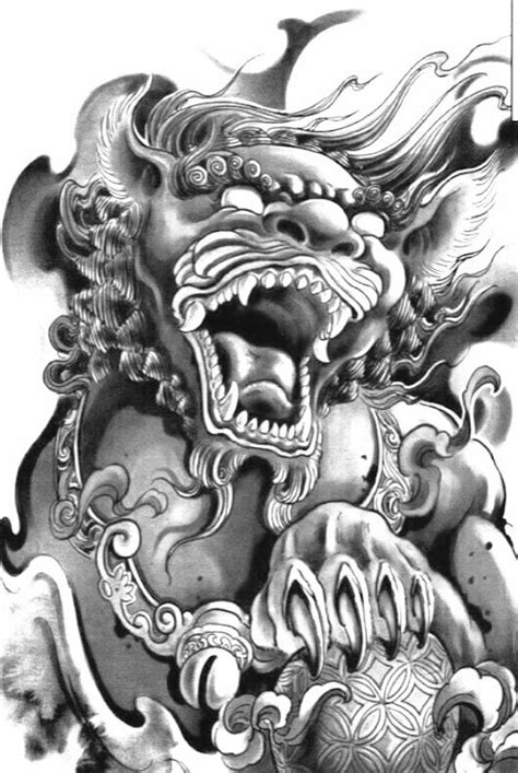 Pin By Matthias On Foo Dog Foo Dog Tattoo Design Foo Dog Tattoo