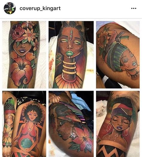 Pin On Afrocentric Tattoos