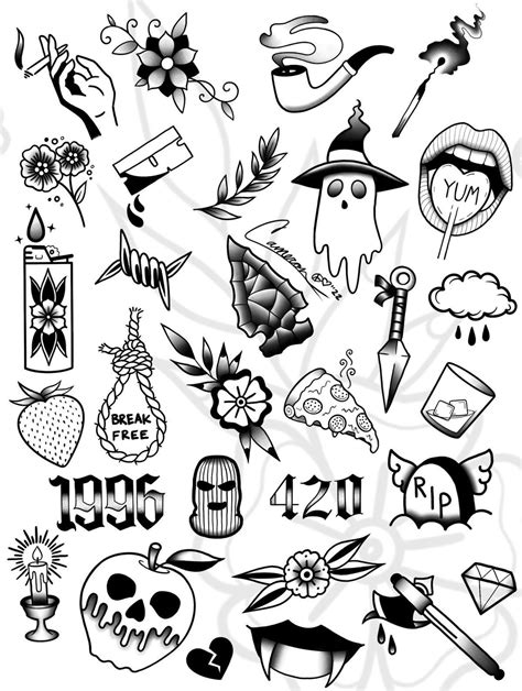 Pin On Tattoo Flash