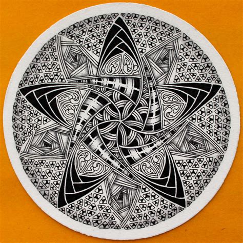 Pin On Zentangle Patterns Mandala