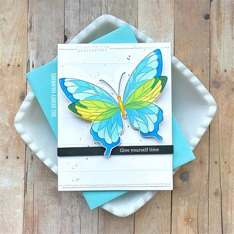 Pinkfresh Studio Butterflies Stamp In 2021 Butterfly Stamp