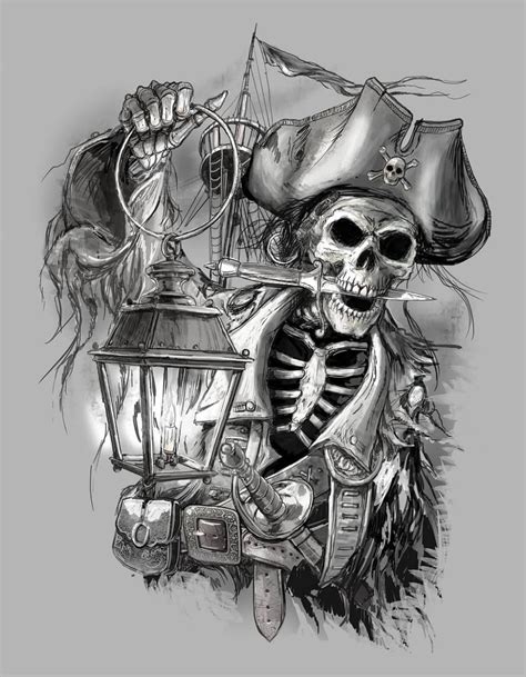 Pirate Skull Tattoo Ideas