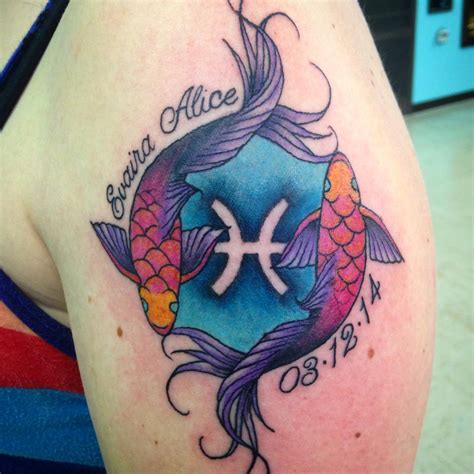 Pisces Symbol Tattoos