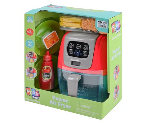 Play Zone Power Air Fryer 12 Piece Toy Set Big Lots