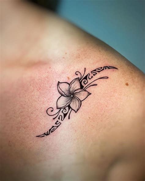 Plumeria Tattoo Designs