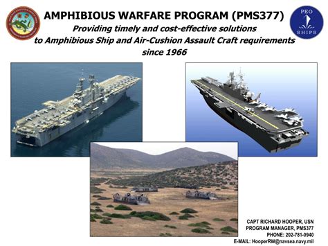 Ppt Amphibious Warfare Program Pms377 Powerpoint Presentation Id