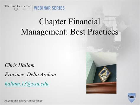 Ppt Chapter Financial Management Best Practices Powerpoint