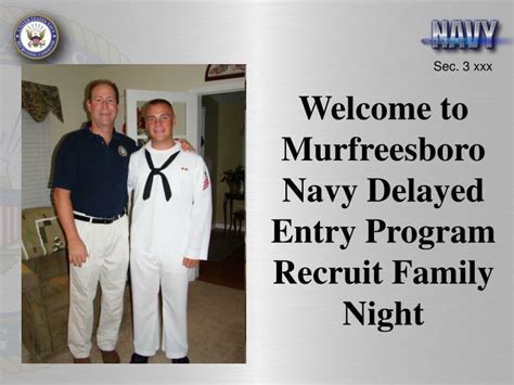 Ppt Welcome To Murfreesboro Navy Delayed Entry Program Recruit Family