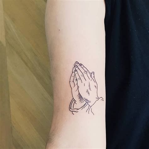 Praying Hands Tattoo By Rhys Pieces Tattoogrid Net