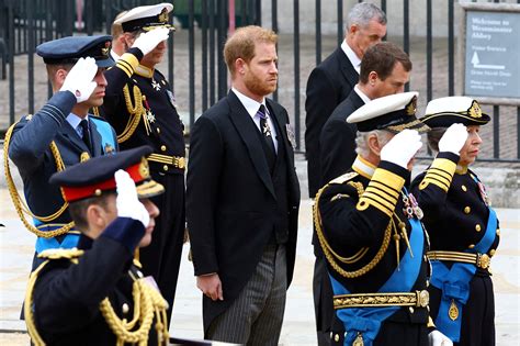 Prince Harry Barred From Saluting Queen Elizabeth During Funeral