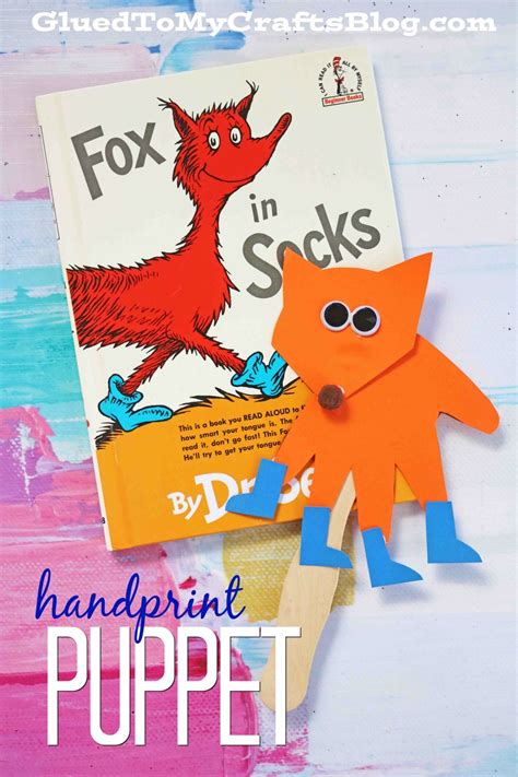 Printable Fox In Socks Craft