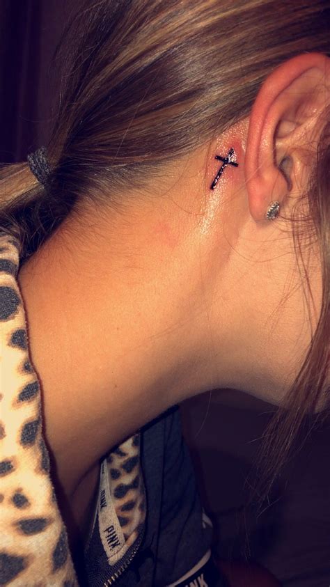 Professional Tips For Behind Ear Cross Tattoos To Try Right Now