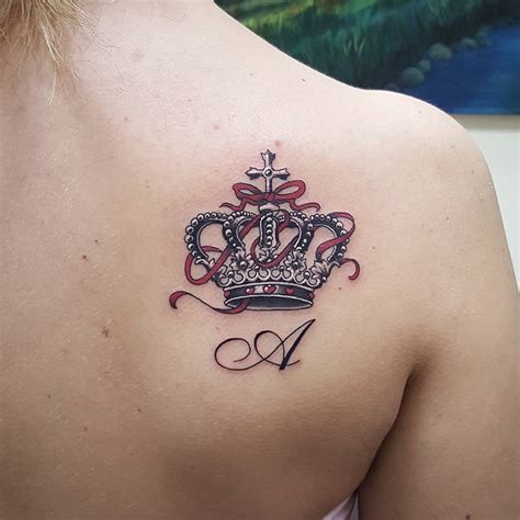 Queen Crown Tattoo Style Ideas