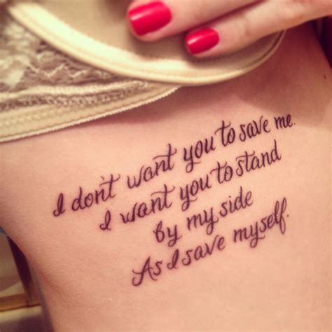 Quotes Tattoos For Women Ideas And Designs For Girls