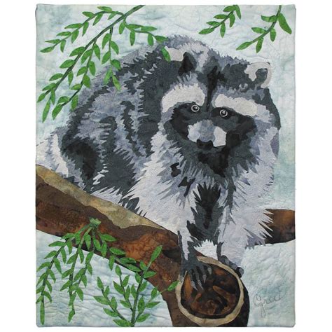 Raccoon Tree Dwellers Amazing Quilts By Grace Bali Basics Hoff