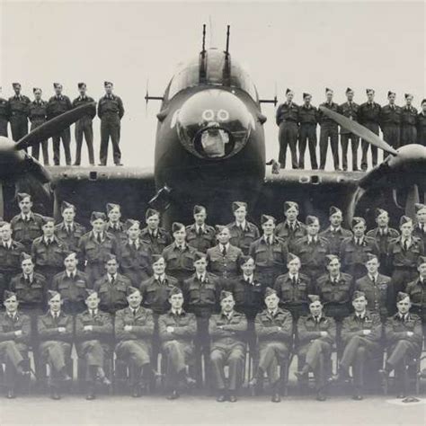 Raf 49 Squadron Photograph 1945