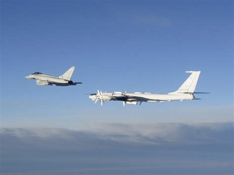 Raf Fighter Jets Intercept Russian Bombers Off Coast Of Scotland Uk News The Guardian