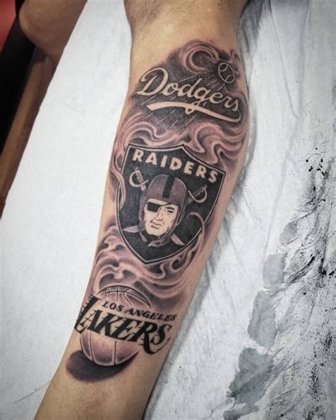 Raiders Tattoo Sleeve