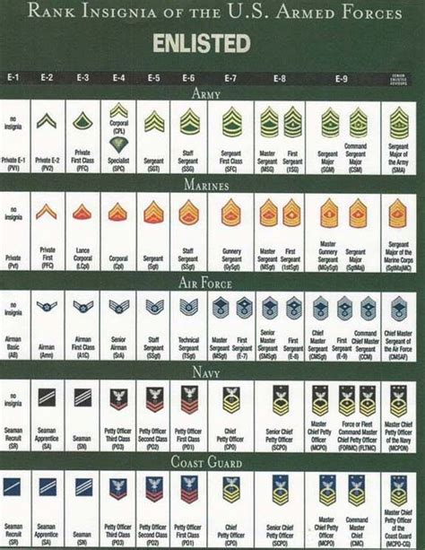 Rank Vs Pay Scale Chart Mzhs Veterans