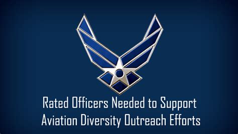 Rated Officer Volunteers Needed To Support Aviation Diversity Outreach