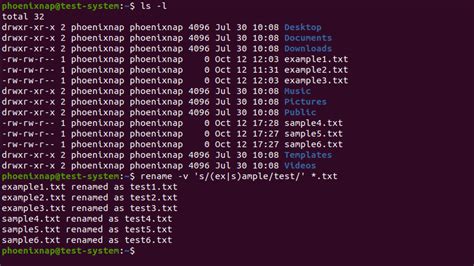 Rename File In Terminal From Linux Rename A Folder