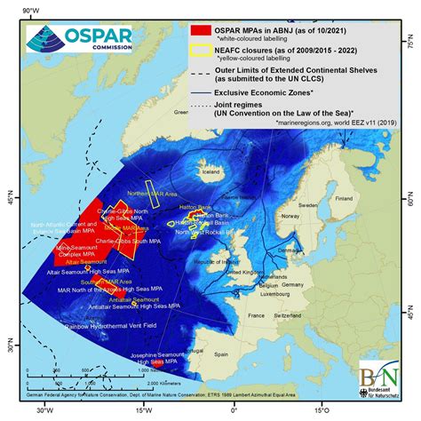 Report And Assessment Of The Status Of The Ospar Network Of Marine