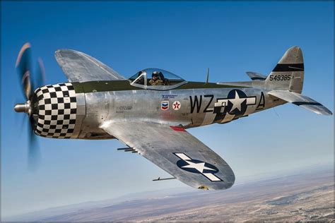 Republic P 47D Thunderbolt Wwii Fighter Planes Wwii Airplane Wwii