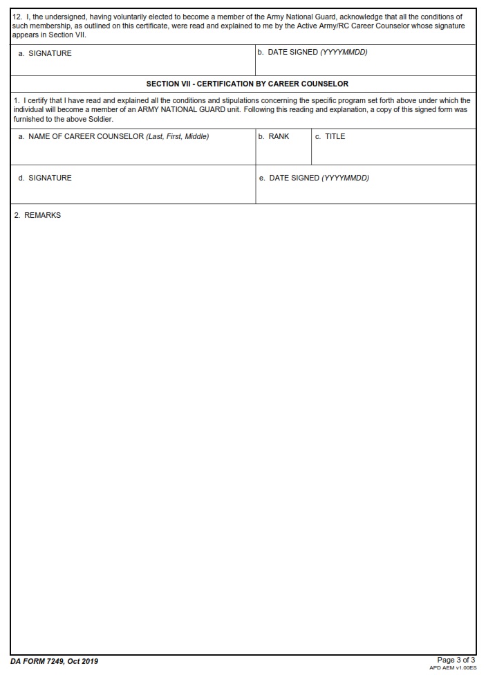 Requirements For Enlisting In Army