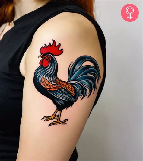 Rooster Tattoo Ideas