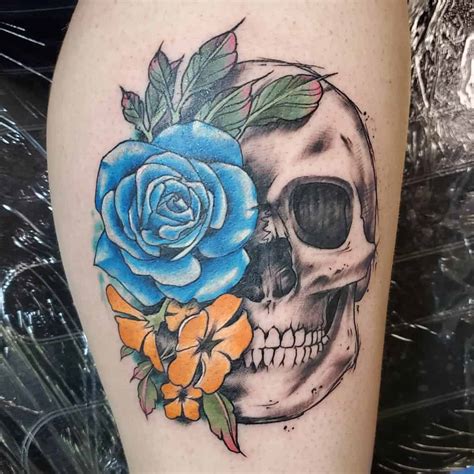 Rose And Skull Tattoo Meaning And Symbolism 2024 Guide