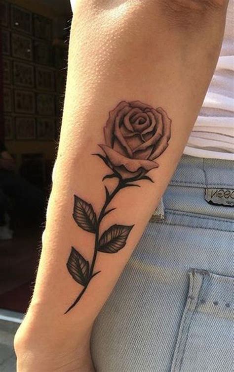 Rose Tattoo Female Designs