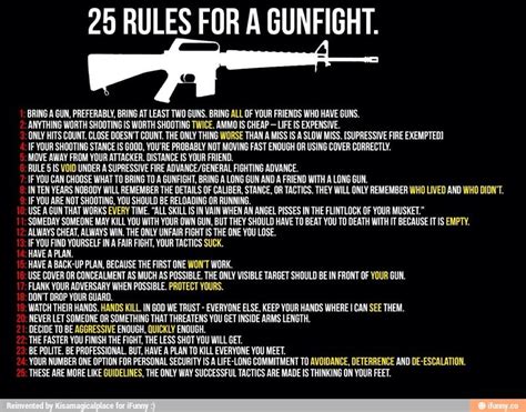 Rules Of Gunfight Google Search Gunfight Self Defense Tips