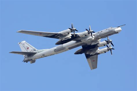 Russian Tupolev Tu 95 Bear Bomber