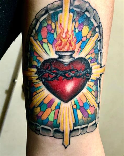 Sacred Heart Tattoo Designs