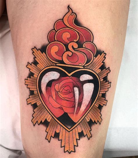 Sagrado Corazon Tattoo Designs