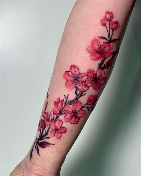 Sakura Blossom Tattoo Designs