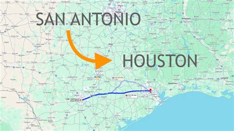 San Antonio To Houston Texas Road Trip From San Antonio To Houston