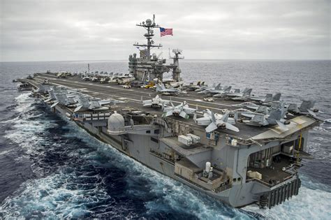 San Diego Nimitz Class Aircraft Carrier Uss George Washington Cvn