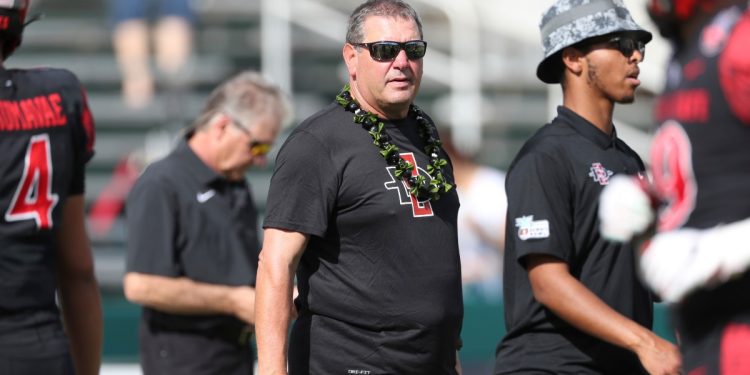 San Diego State Head Coach Brady Hoke S Career Record And Contract