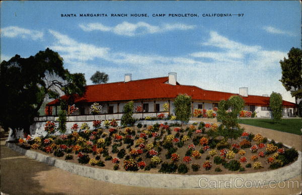 Santa Margarita Ranch House On Camp Pendleton Socal Landmarks