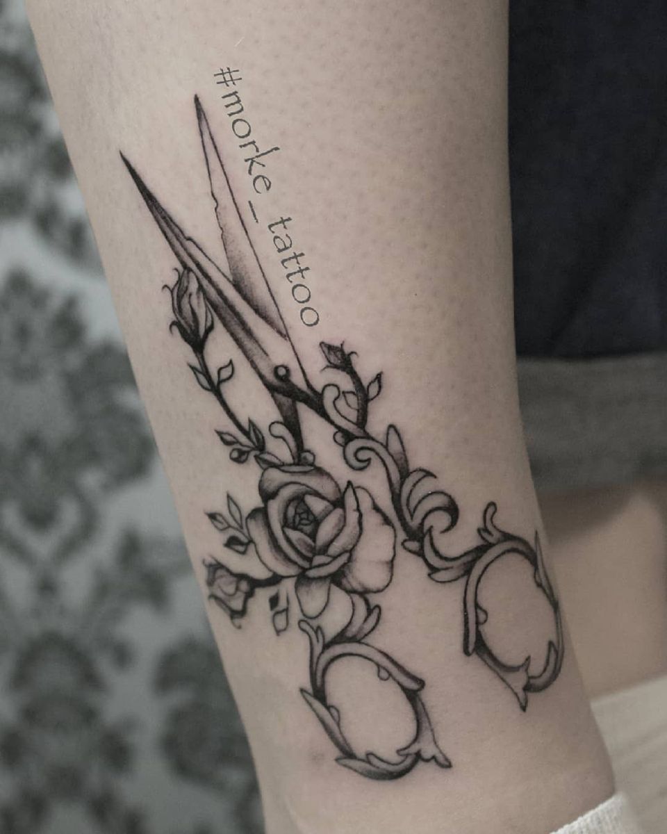 Scissors Tattoo Styles