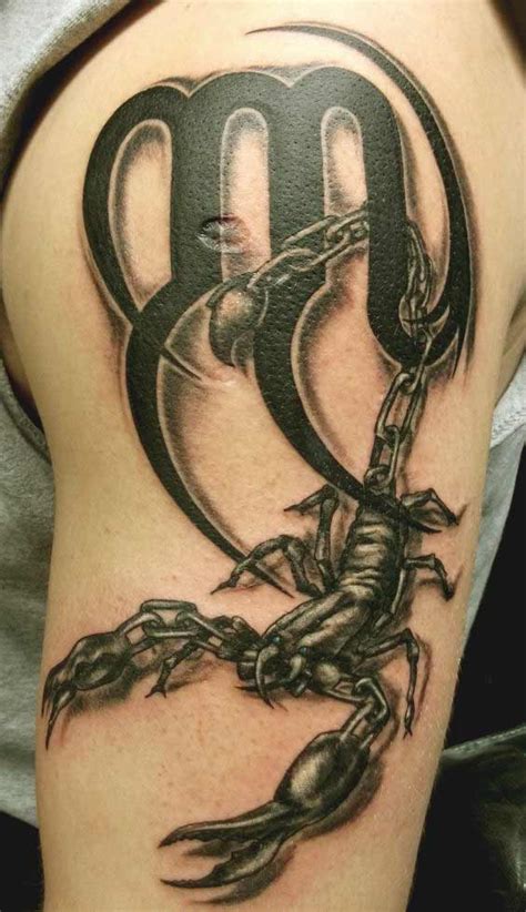 Scorpio Sign Tattoo Designs